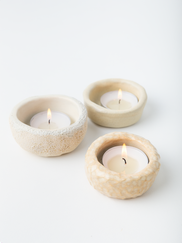 Świeczniki na tealighty / Zestaw No.2